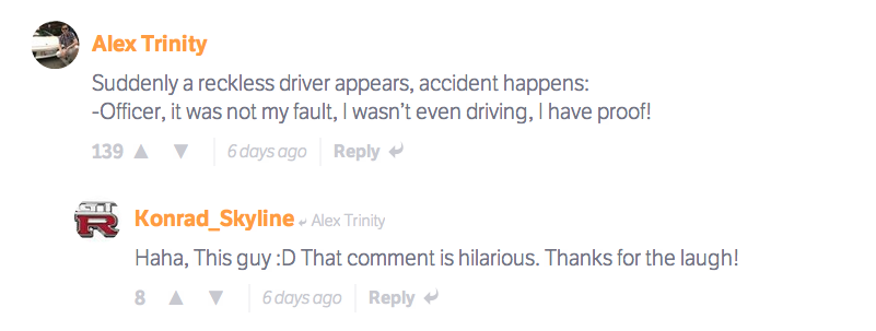 The 10 Best Comments On CT This Week