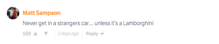 The 10 Best Comments On CT This Week