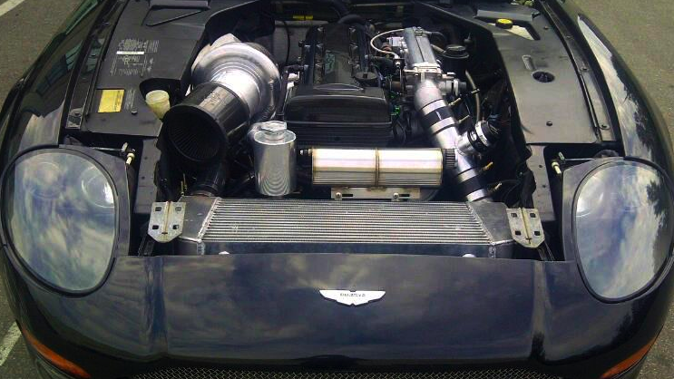 This Franken-Martin DB7 Merges British Beauty With Savage 2JZ Supra Firepower 