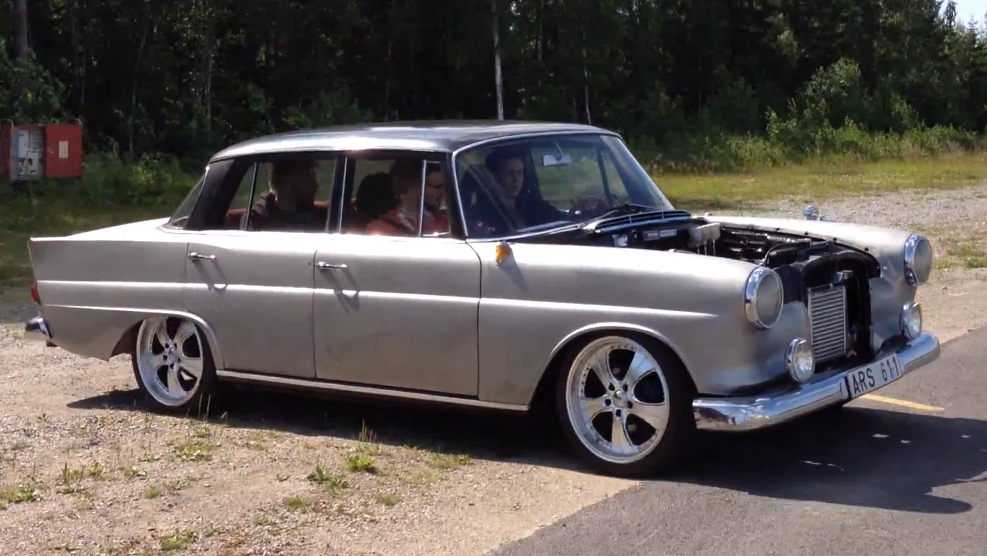 This 1964 Mercedes 190 Hides A 500hp+ Turbocharged BMW Secret