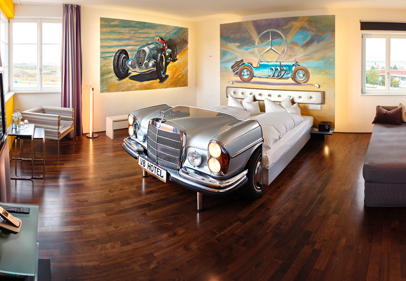 The V8 Hotel Is The Coolest Place To Park Your Body For A Night