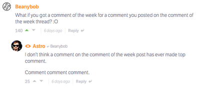 The 10 Best Comments On CT Last Week 