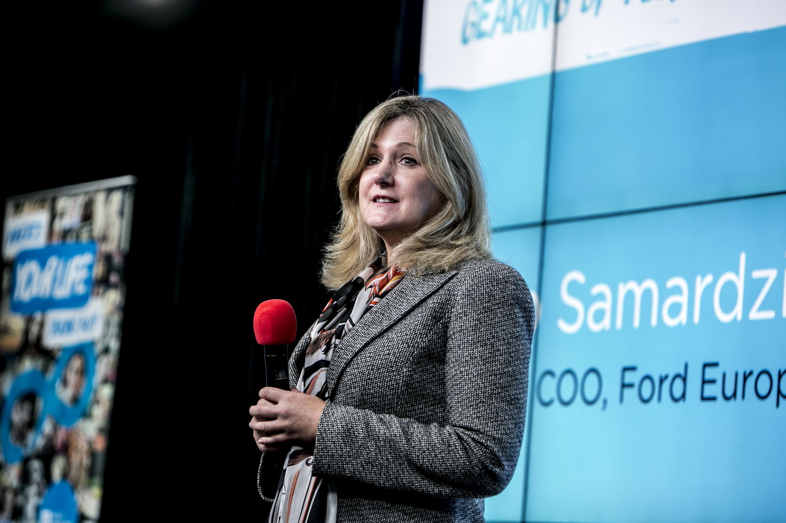 This is Ford chief operating officer Barb J. Samardzich talking about sales across Europe