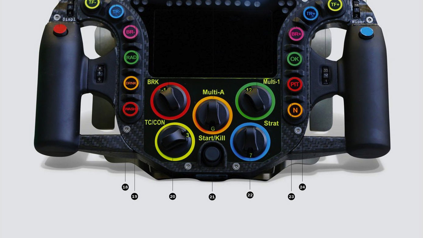 All You Need To Know About The Porsche 919's Button-Festooned Steering Wheel