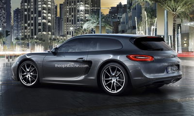 Call Us Weird, But We'd Dig A Porsche 'Cayvan' Shooting Brake Cayman Like This 