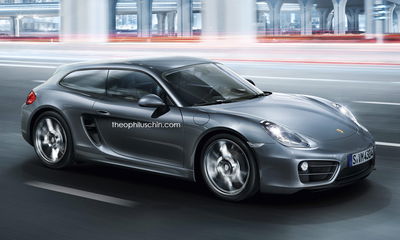 Call Us Weird, But We'd Dig A Porsche 'Cayvan' Shooting Brake Cayman Like This 