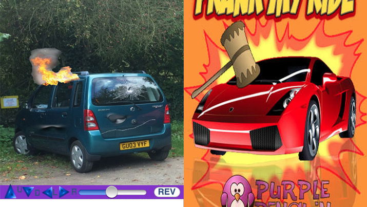 Want To Wreck Your Mate's Ride And Remain Friends? Check Out This Amusing And Pointless App