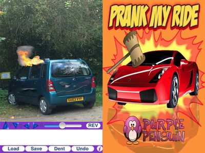 Want To Wreck Your Mate's Ride And Remain Friends? Check Out This Amusing And Pointless App