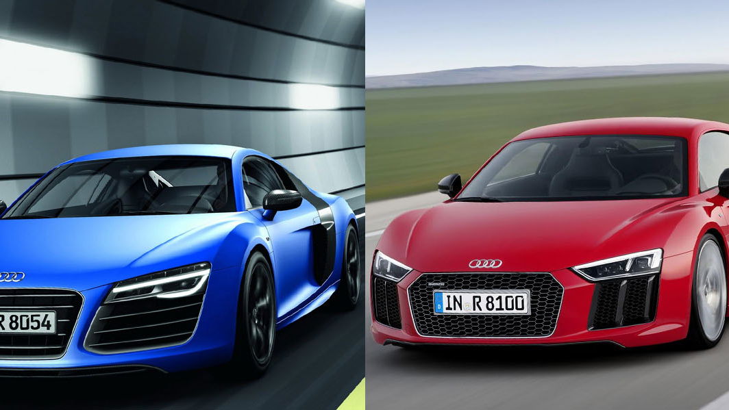 Which Looks Best: The New Audi R8 Or The Outgoing Version?