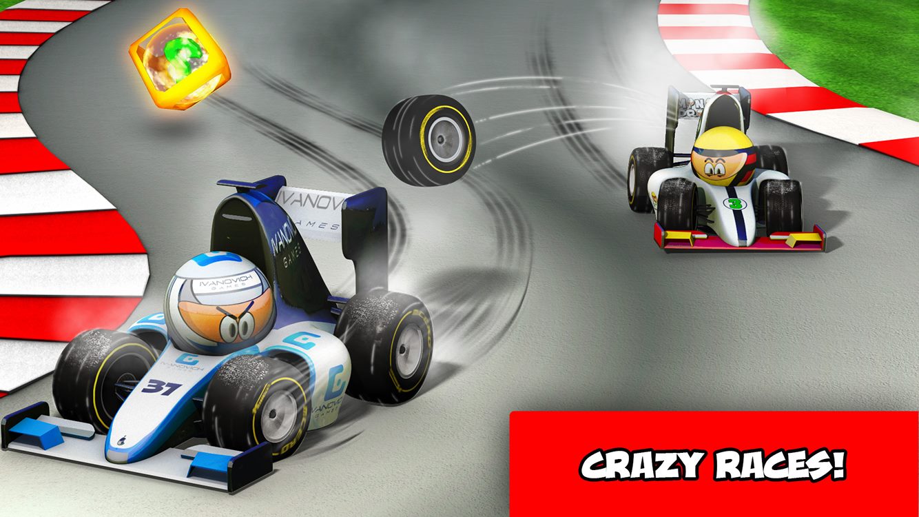 Hilarious And Free MiniDrivers F1 Racing Game Out Now 