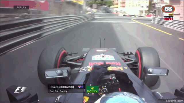 18 Spectacular Gifs Of F1 Racing Around Monaco