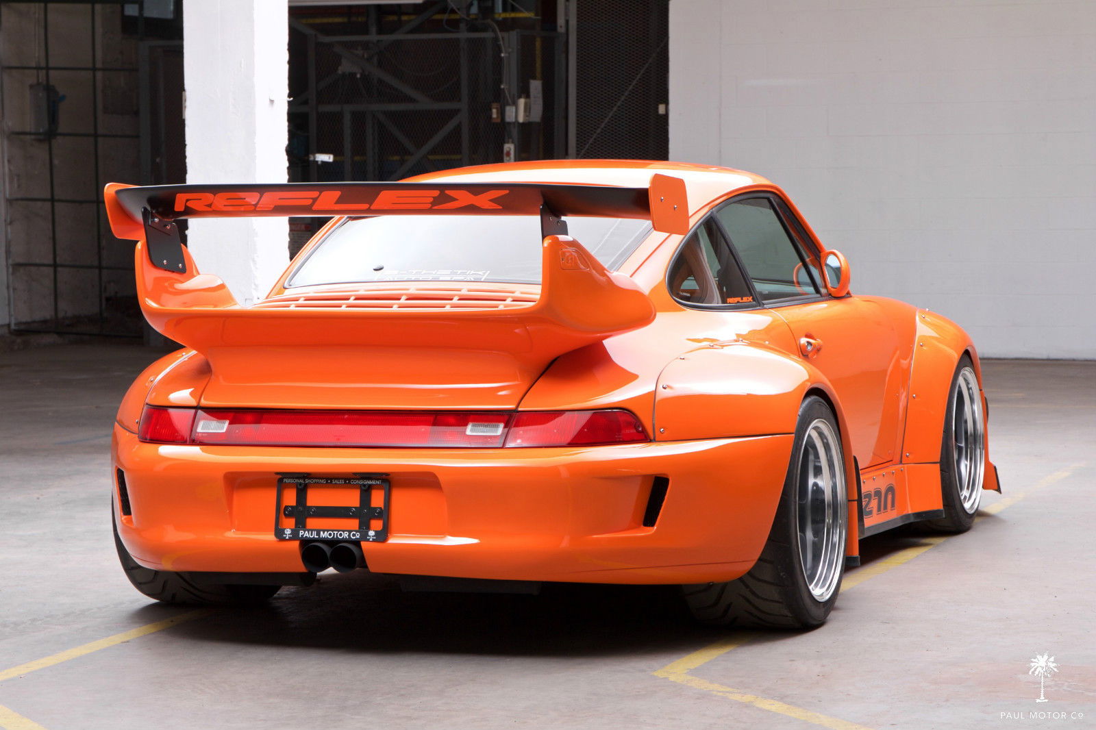 Now’s Your Chance To Own A Bonkers Corvette-Powered Wide Body 911