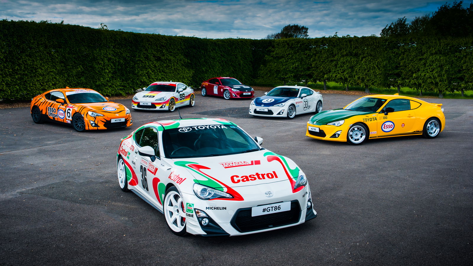 Toyota Has Wrapped Six GT86s In Retro Liveries And We Want Them All