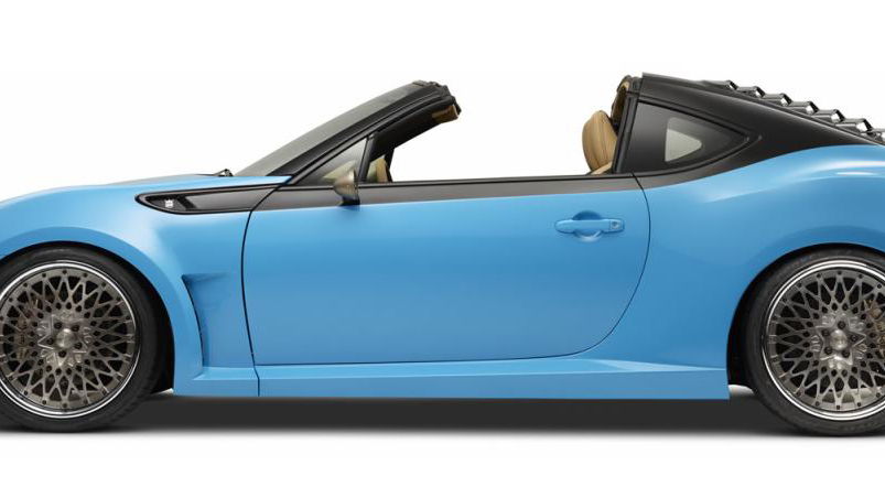 This Turbocharged Targa Scion FR-S Might Just Be The Best Thing Going To SEMA