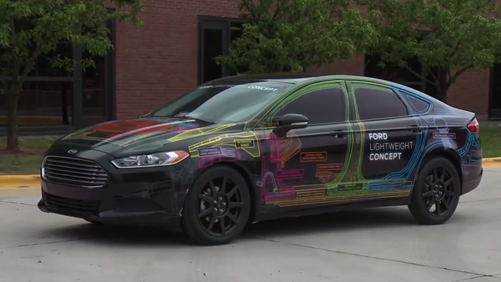 Meet The Innovative Ford Fusion That Weighs Less Than A Fiesta 