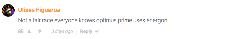The 10 Best Comments On CT This Week