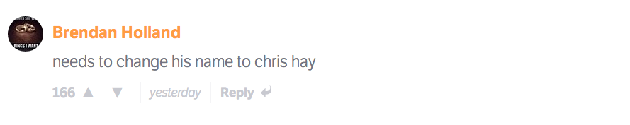 The 10 Best Comments On CT Last Week
