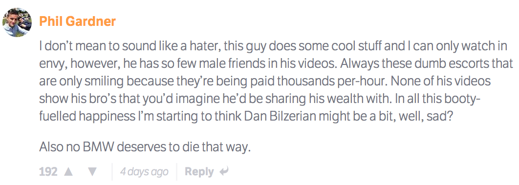 The 10 Best Comments On CT This Week