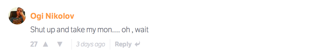 The 10 Best Comments On CT Last Week