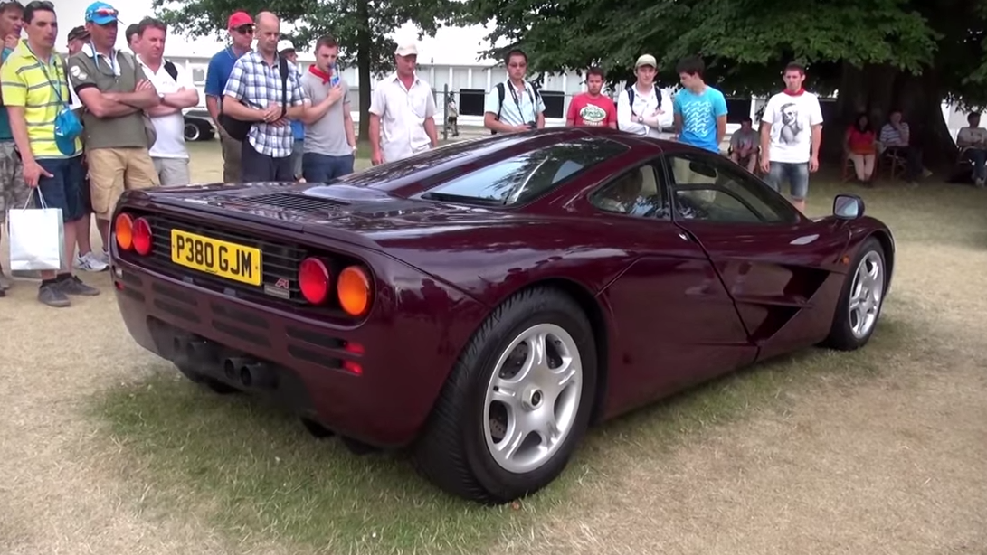 £8 Million Buys You Mr Bean's Twice-Crashed McLaren F1