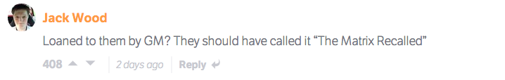 The 10 Best Comments On CT Last Week
