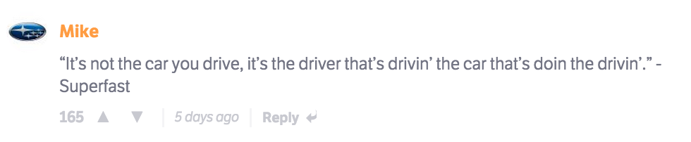 The 10 Best Comments On CT Last Week