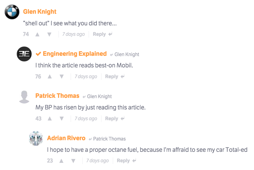 The 10 Best Comments On CT Last Week