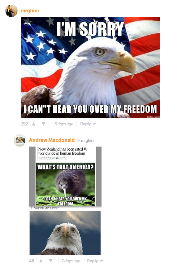 The 10 Best Comments On CT Last Week
