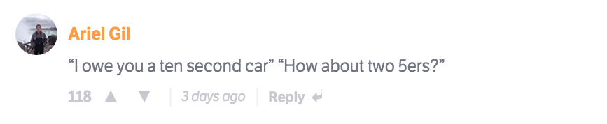 The 10 Best Comments On CT Last Week