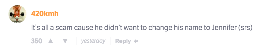 The 10 Best Comments On CT Last Week