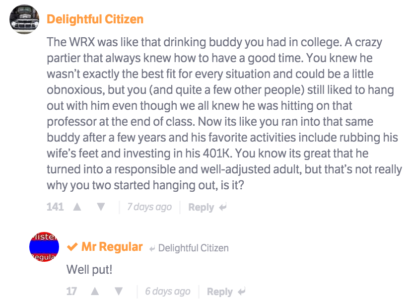 The 10 Best Comments On CT Last Week