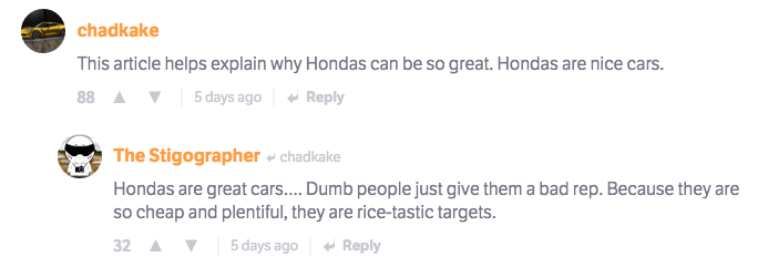 The 10 Best Comments On CT Last Week