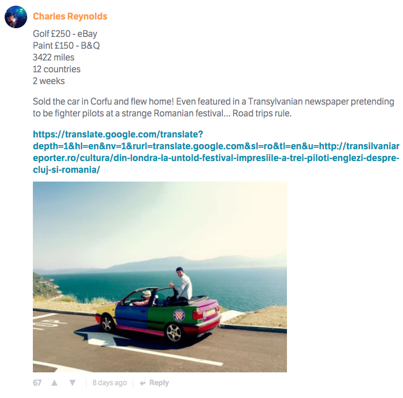 The 10 Best Comments On CT Last Week
