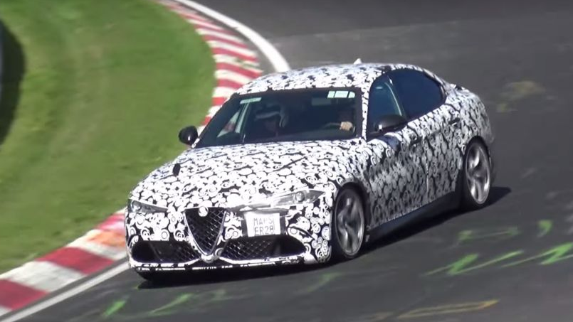 The Alfa Romeo Giulia QV Has Reportedly Smashed The BMW M4's Nurburgring Time By 9 Seconds