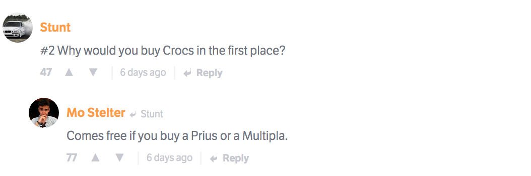 The 10 Best Comments On CT Last Week