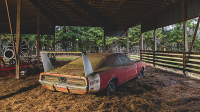 This Weathered Old 1969 Dodge Daytona Barn Find Is Expected To Go For $180k