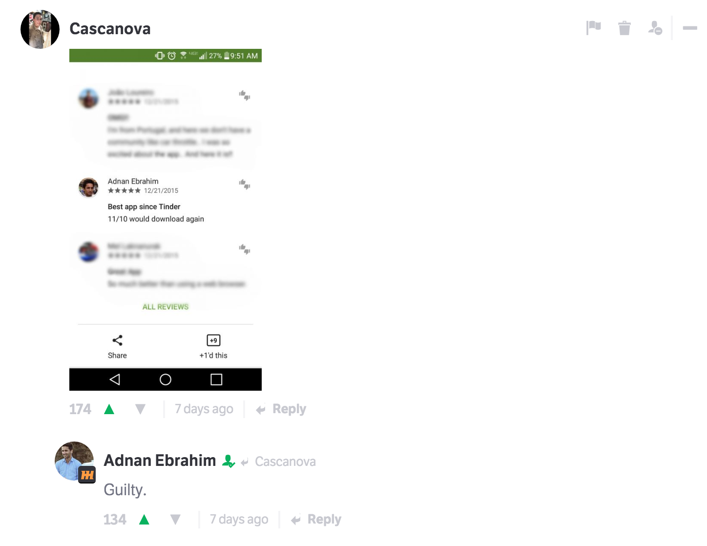 The 10 Best Comments On CT Last Week