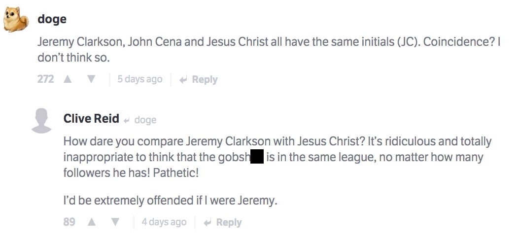 The 10 Best Comments On CT Last Week
