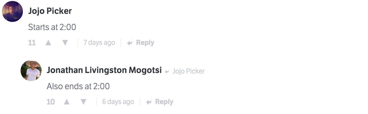 The 10 Best Comments On CT Last Week