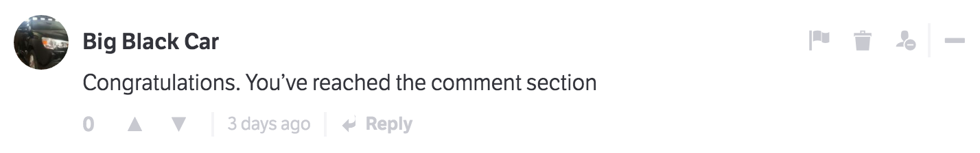 The 10 Best Comments On CT Last Week