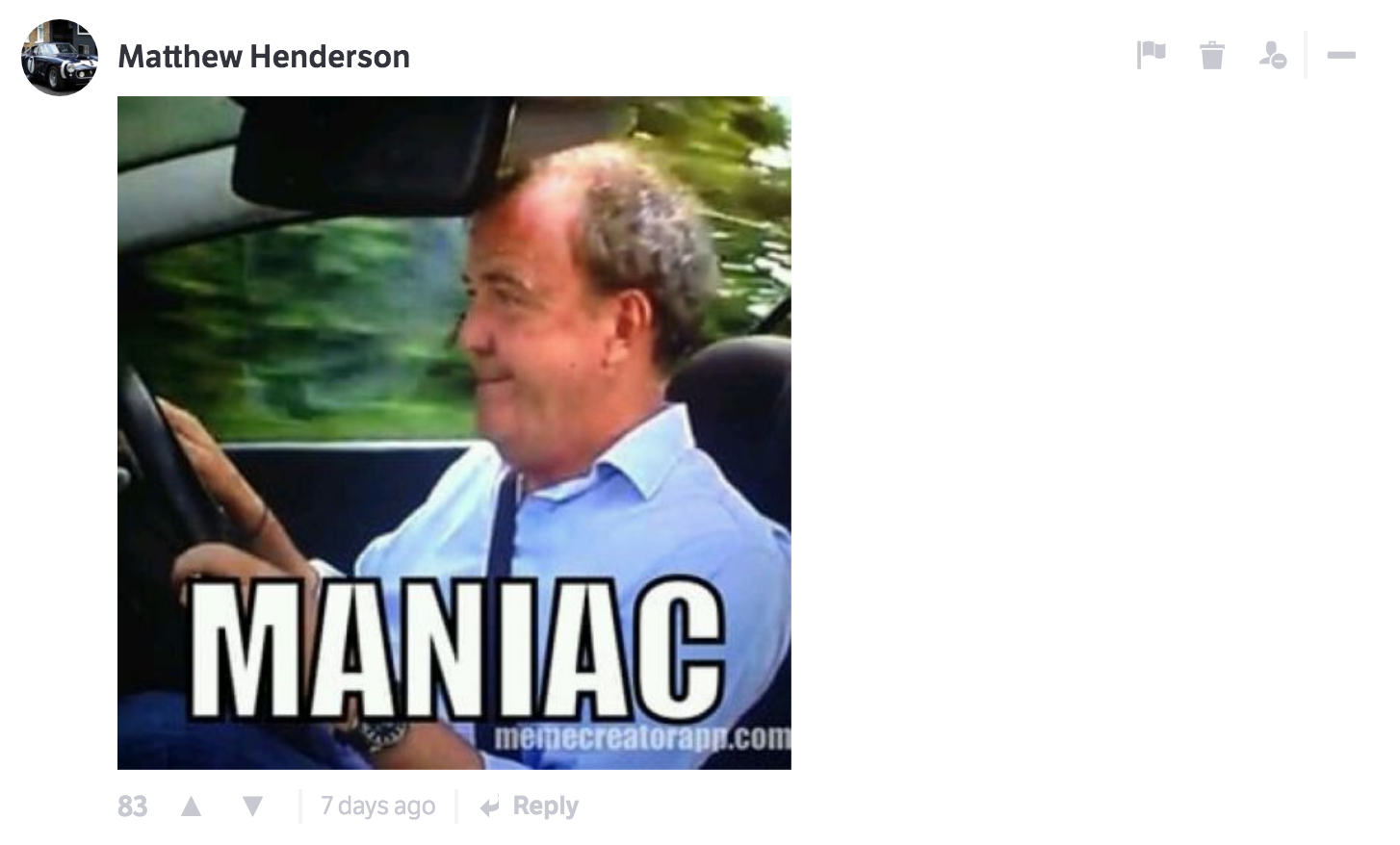 The 10 Best Comments On CT Last Week