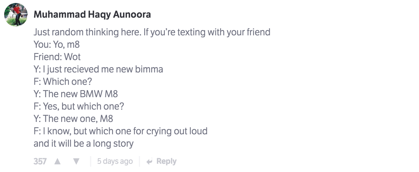 The 10 Best Comments On CT Last Week