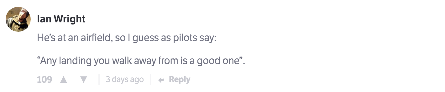 The 10 Best Comments On CT Last Week