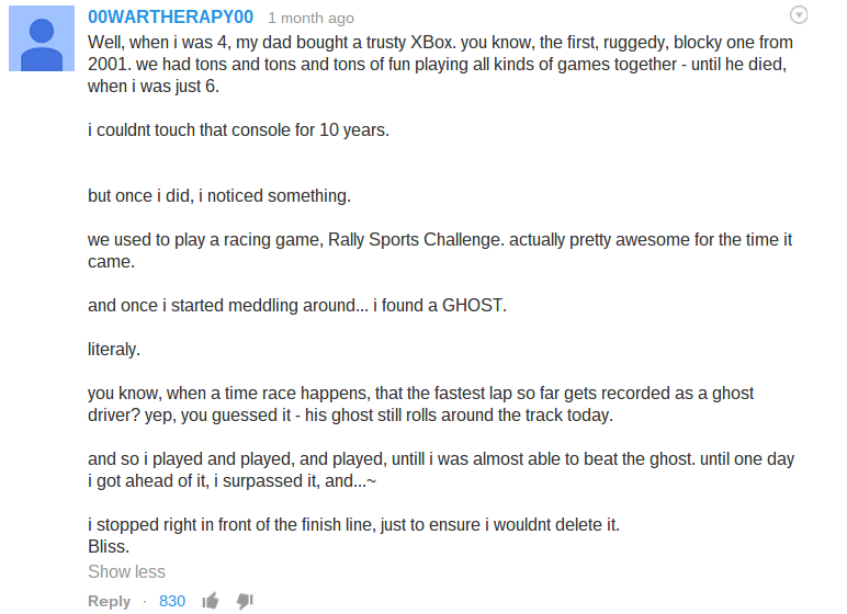 This Teenager's Dad Passed Away, Now He Races His Ghost On Xbox