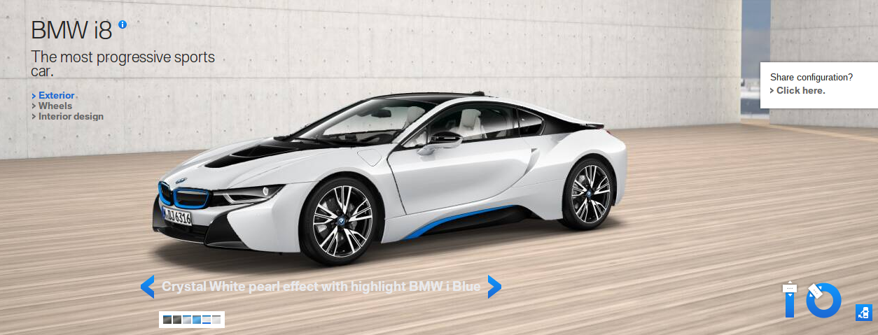 The BMW i8 Configurator Is Now Live But You'll Have To Wait 10 Months For Delivery