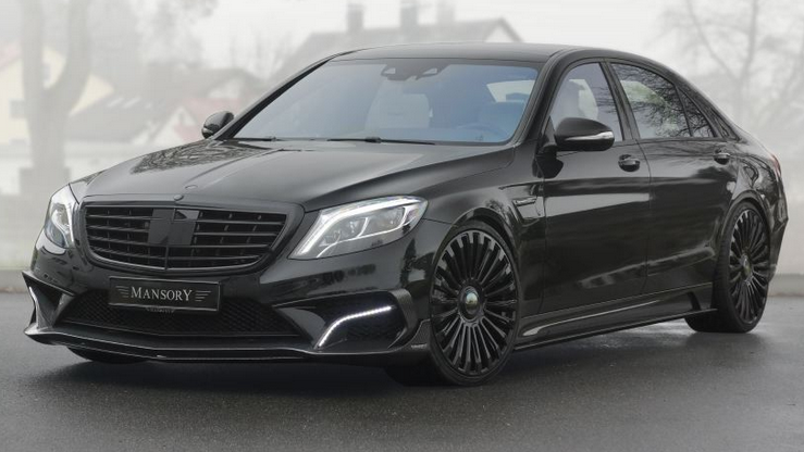 The Mansory S63 AMG Is 1000hp Of Evil Luxury Limo
