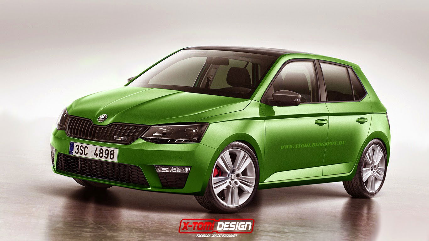 What a Fabia vRS might have looked like 