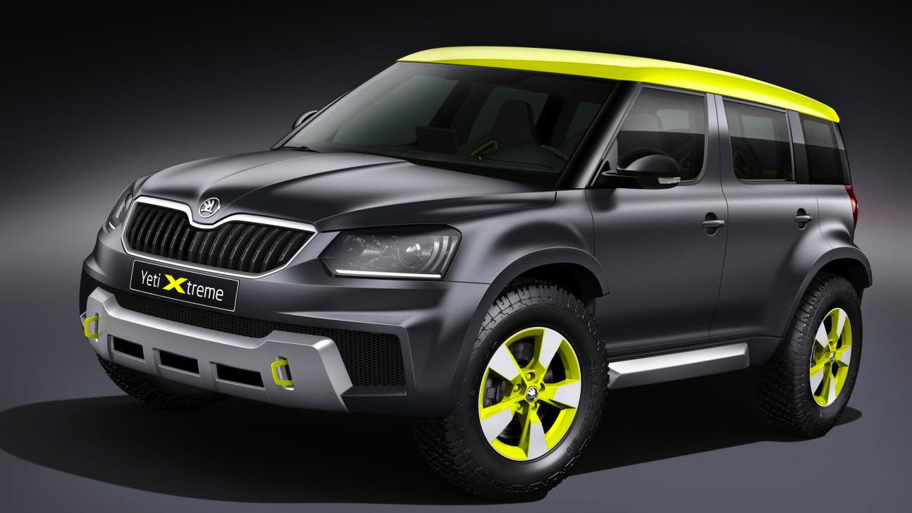 If You Want To Off Road Like A Boss While Keeping Your iPad Safe, The Skoda Yeti Xtreme Is For You
