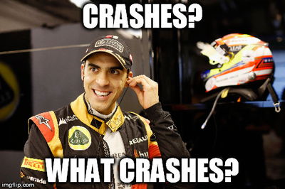 10 Reasons Why F1 Would Suck Without Crashtor Maldonado