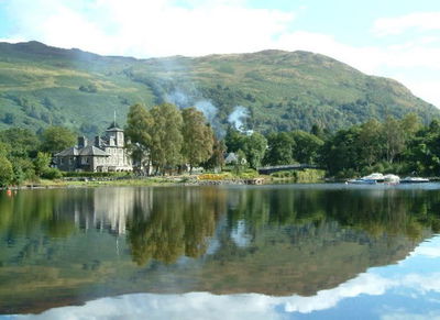 Loch Earn, where the couple were last seen.